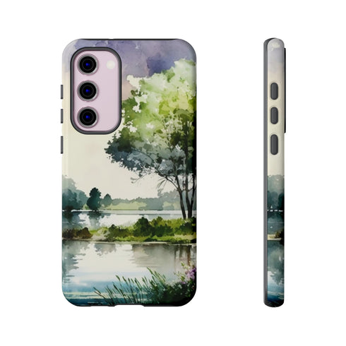 Summer Day by the Lake - Impact Resistant Phone Case